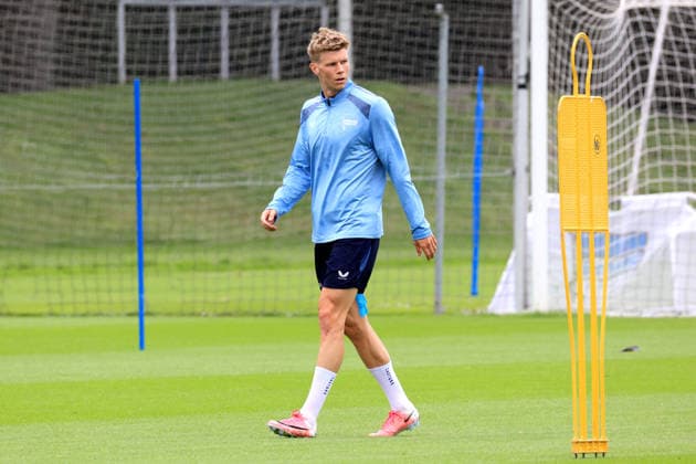 DEU, DFL, 2. FBL Hertha BSC, Training, 06.07.2026, Sportforum, Berlin, DEU, DFL, 2. FBL Hertha BSC, Training, Luca Schuler (Hertha BSC Berlin 18) DFL - regulations prohibit any use of Photographs as image sequences and or quasi-video *** GER, DFL, 2nd Bundesliga Hertha BSC, Training, July 6, 2026, Sportforum, Berlin, GER, DFL, 2nd Bundesliga Hertha BSC, Training, Luca Schuler Hertha BSC Berlin 18 DFL regulations prohibit any use of photographs as image sequences and or quasi-video nordphotoxGmbHx xEngler nph00076