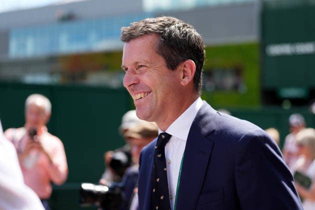 2026-07-06 The Championships - Wimbledon 2026 - Day Eight LONDON, UNITED KINGDOM - JULY 6: Tim Henman walks around the premises during Day Eight of the The Championships - Wimbledon 2026 at All England Lawn Tennis and Croquet Club on July 6, 2026 in London, England. (Photo by Marleen Fouchier BSR Agency) London United Kingdom Content not available for redistribution in The Netherlands directly or indirectly through any third parties. Copyright: xBSRxAgencyx