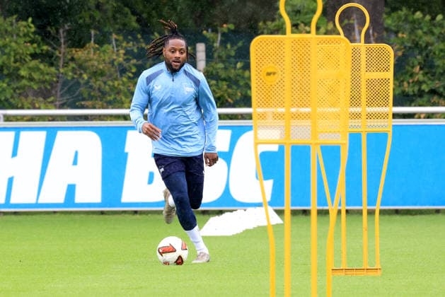 DEU, DFL, 2. FBL Hertha BSC, Training, 06.07.2026, Sportforum, Berlin, DEU, DFL, 2. FBL Hertha BSC, Training, Deyovaisio Zeefuik (Hertha BSC Berlin 42) DFL - regulations prohibit any use of Photographs as image sequences and or quasi-video *** GER, DFL, 2nd Bundesliga Hertha BSC, Training, July 6, 2026, Sportforum, Berlin, GER, DFL, 2nd Bundesliga Hertha BSC, Training, Deyovaisio Zeefuik Hertha BSC Berlin 42 DFL regulations prohibit any use of photographs as image sequences and or quasi-video nordphotoxGmbHx xEngler nph00076