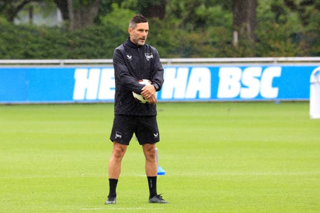 DEU, DFL, 2. FBL Hertha BSC, Training, 06.07.2026, Sportforum, Berlin, DEU, DFL, 2. FBL Hertha BSC, Training, Cheftrainer Stefan Leitl (Hertha BSC Berlin) DFL - regulations prohibit any use of Photographs as image sequences and or quasi-video *** GER, DFL, 2nd Bundesliga Hertha BSC, Training, July 6, 2026, Sportforum, Berlin, GER, DFL, 2nd Bundesliga Hertha BSC, Training, Head Coach Stefan Leitl Hertha BSC Berlin DFL regulations prohibit any use of photographs as image sequences and or quasi-video nordphotoxGmbHx xEngler nph00076