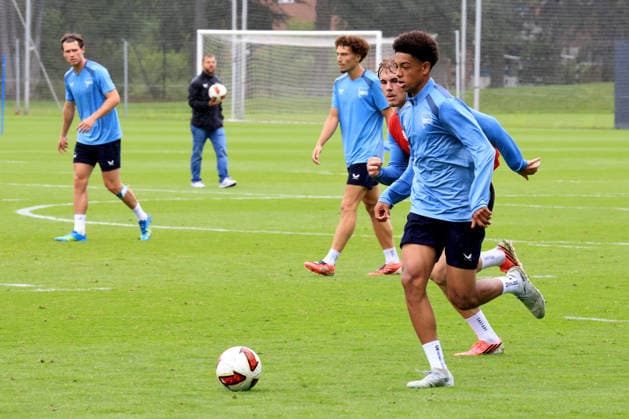 DEU, DFL, 2. FBL Hertha BSC, Training, 06.07.2026, Sportforum, Berlin, DEU, DFL, 2. FBL Hertha BSC, Training, Jerom Diallo (Hertha BSC Berlin 51) DFL - regulations prohibit any use of Photographs as image sequences and or quasi-video *** GER, DFL, 2nd Bundesliga Hertha BSC, Training, July 6, 2026, Sportforum, Berlin, GER, DFL, 2nd Bundesliga Hertha BSC, Training, Jerom Diallo Hertha BSC Berlin 51 DFL regulations prohibit any use of photographs as image sequences and or quasi-video nordphotoxGmbHx xEngler nph00076