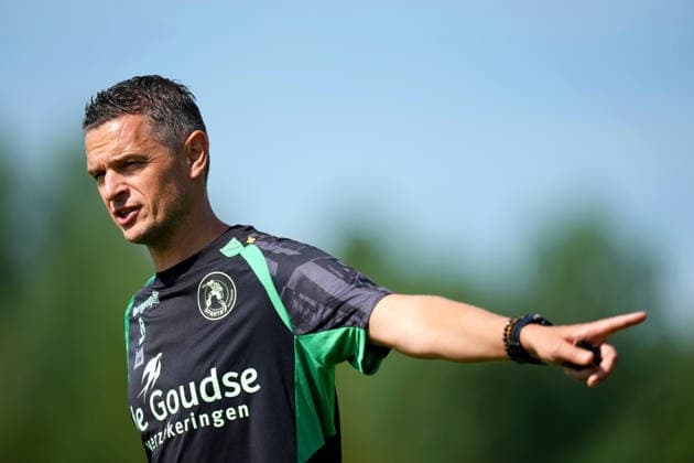 Training Sparta Rotterdam Rotterdam - Coach Rogier Meijer of Sparta Rotterdam during the a training in preperation of the 2026 2027 season. The training is set at Sportpark Nieuw-Terbregge on 6 July 2026 in Rotterdam, The Netherlands. (VK Sportphoto Yannick Verhoeven) Copyright: xYannickxVerhoevenx