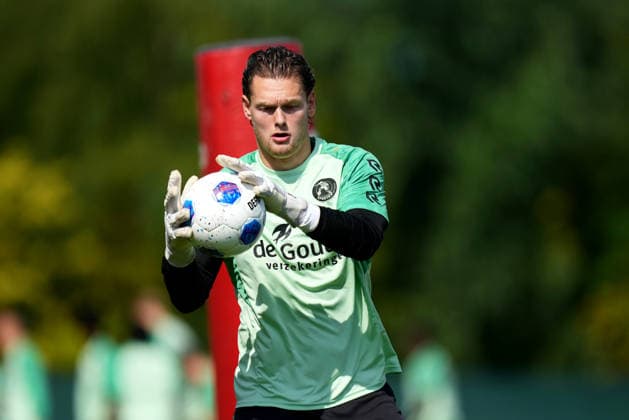 Training Sparta Rotterdam Rotterdam - Goalkeeper Pascal Kuiper of Sparta Rotterdam during the a training in preperation of the 2026 2027 season. The training is set at Sportpark Nieuw-Terbregge on 6 July 2026 in Rotterdam, The Netherlands. (VK Sportphoto Yannick Verhoeven) Copyright: xYannickxVerhoevenx