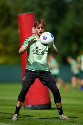 Training Sparta Rotterdam Rotterdam - Goalkeeper Rik Suur of Sparta Rotterdam during the a training in preperation of the 2026 2027 season. The training is set at Sportpark Nieuw-Terbregge on 6 July 2026 in Rotterdam, The Netherlands. (VK Sportphoto Yannick Verhoeven) Copyright: xYannickxVerhoevenx