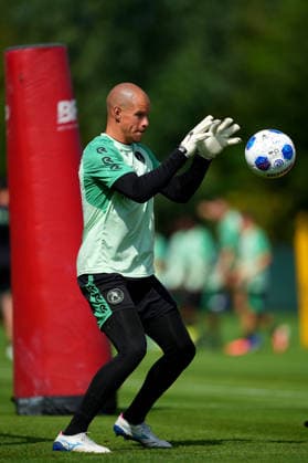 Training Sparta Rotterdam Rotterdam - Goalkeeper Filip Bednarek of Sparta Rotterdam during the a training in preperation of the 2026 2027 season. The training is set at Sportpark Nieuw-Terbregge on 6 July 2026 in Rotterdam, The Netherlands. (VK Sportphoto Yannick Verhoeven) Copyright: xYannickxVerhoevenx