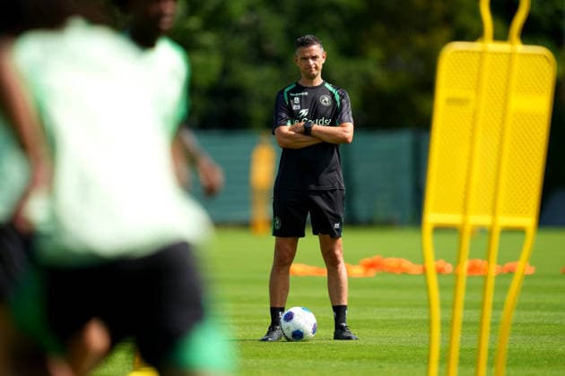Training Sparta Rotterdam Rotterdam - Coach Rogier Meijer of Sparta Rotterdam during the a training in preperation of the 2026 2027 season. The training is set at Sportpark Nieuw-Terbregge on 6 July 2026 in Rotterdam, The Netherlands. (VK Sportphoto Yannick Verhoeven) Copyright: xYannickxVerhoevenx