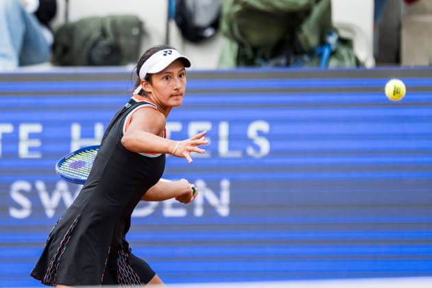 260706 Lea Nilsson of Sweden during day 1 of the Nordea Open on July 6, 2026 in Bastad. Photo: Niclas Jönsson BILDBYRAN COP 273 NO0422 tennis WTA, Tennis Damen 125 nordea open dubbelfinal dam bbeng sverige sweden *** July 6, 2026: Lea Nilsson of Sweden during Day 1 of the Nordea Open on July 6, 2026 in Bastad. Photo by Niclas Jönsson, BILDBYRAN COP 273 NO0422 tennis WTA 125 Nordea Open women s doubles final BBENG Sweden  Copyright: NICLASxJÖNSSON BB260706NO020