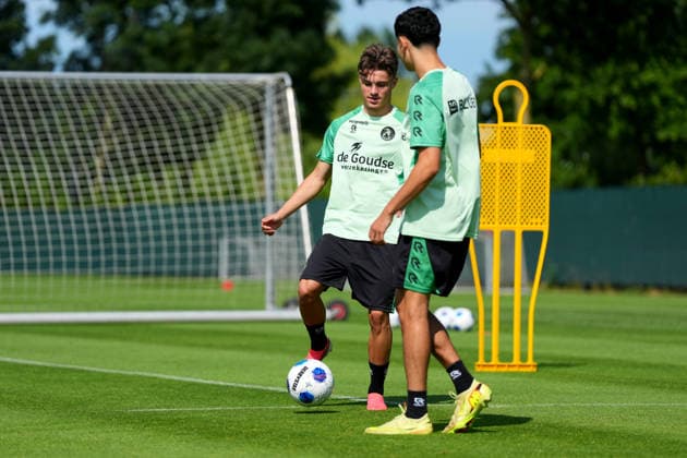 Training Sparta Rotterdam Rotterdam - Luc Nieuwenhuijs of Sparta Rotterdam during the a training in preperation of the 2026 2027 season. The training is set at Sportpark Nieuw-Terbregge on 6 July 2026 in Rotterdam, The Netherlands. (VK Sportphoto Yannick Verhoeven) Copyright: xYannickxVerhoevenx