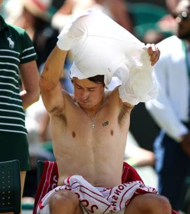 Alex De Minaur during his round of 16 match Wimbledon Tennis Championships, Day 8, The All England Lawn Tennis and Croquet Club, London, UK - 06 Jul 2026London The All England Lawn Tennis and United Kingdom  Copyright: xKieranxMcManus Shutterstockx 16978024ap