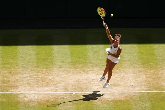 Jasmine Paolini during her round of 16 match Wimbledon Tennis Championships, Day 8, The All England Lawn Tennis and Croquet Club, London, UK - 06 Jul 2026London The All England Lawn Tennis and United Kingdom  Copyright: xEllaxLing Shutterstockx 16978025l