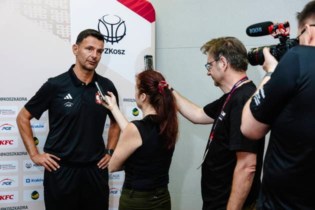 Krakow 06.07.2026 KOSZYKOWKA KOSZKADRA REPREZENTACJA POLSKI KONFERENCJA PRASOWA - - - BASKETBALL POLISH national team, Nationalteam PRACTICE press conference, PK, Pressekonferenz NZ trener coach Igor Milicic FOT. WOJCIECH FIGURSKI 058SPORT.PL NEWSPIX.PL --- newspix.pl  FOT. WOJCIECH FIGURSKI 058SPORT.PL