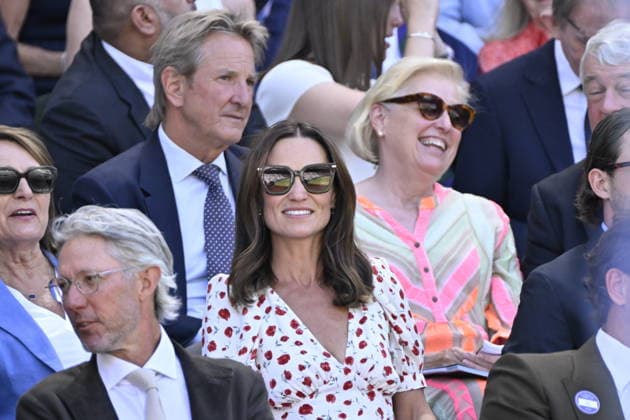Tennis - Wimbledon 2026 - ITF - The Championships - 06 06 2026 - Tennis - Wimbledon 2026 - ITF - The Championships - 06 06 2026 - Royal Box : Carole Middleton et Pippa Matthews - Angleterre London  Copyright: xChryslenexCaillaud Psnewzx