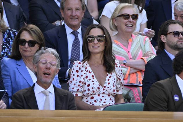 Tennis - Wimbledon 2026 - ITF - The Championships - 06 06 2026 - Tennis - Wimbledon 2026 - ITF - The Championships - 06 06 2026 - Royal Box : Carole Middleton et Pippa Matthews - Angleterre London  Copyright: xChryslenexCaillaud Psnewzx