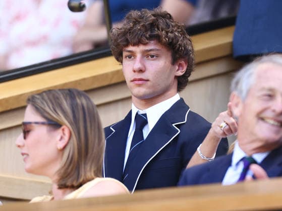 Wimbledon Championships 2026, Day 8, AELTC Wimbledon, London, UK - 06 07 2026 F1 Racing Driver Kimi Antonelli in the Royal Box on Centre Court on day eight of the 2026 Wimbledon Championships at the AELTC London London AELTC Wimbledon London GBR, UK NEWSPAPERS OUT Copyright: xMarkxGreenwoodx