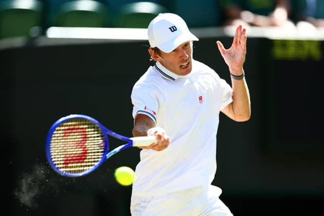 Alex De Minaur during his fourth round match Wimbledon Tennis Championships, Day 8, The All England Lawn Tennis and Croquet Club, London, UK - 06 Jul 2026London The All England Lawn Tennis and United Kingdom  Copyright: xJamesxMarsh Shutterstockx 16978026cb