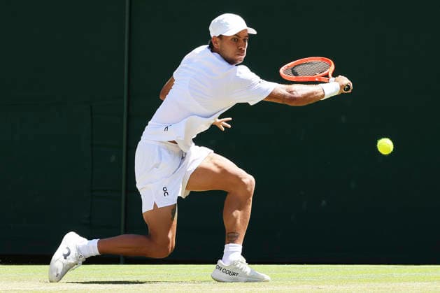 TENNIS - Wimbledon 2026 LONDON,ENGLAND,06.JUL.26 - TENNIS - ATP, Tennis Herren World Tour, Wimbledon, Grand Slam. Image shows Flavio Cobolli (ITA).  GEPAxpictures xAlanxGrieves