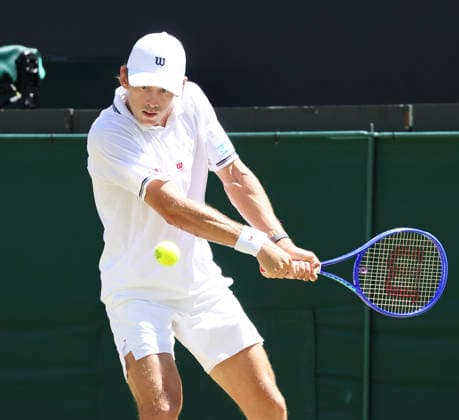 TENNIS - Wimbledon 2026 LONDON,ENGLAND,06.JUL.26 - TENNIS - ATP, Tennis Herren World Tour, Wimbledon, Grand Slam. Image shows Alex de Minaur (AUS).  GEPAxpictures xAlanxGrieves