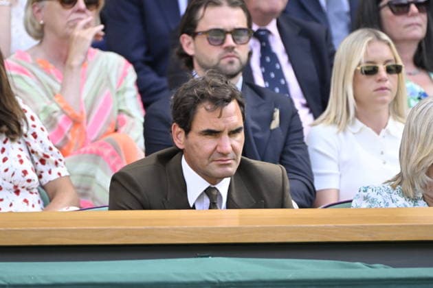 Tennis - Wimbledon 2026 - ITF - The Championships - 06 06 2026 - Tennis - Wimbledon 2026 - ITF - The Championships - 06 06 2026 - Roger Federer - Suisse London  Copyright: xChryslenexCaillaud Psnewzx