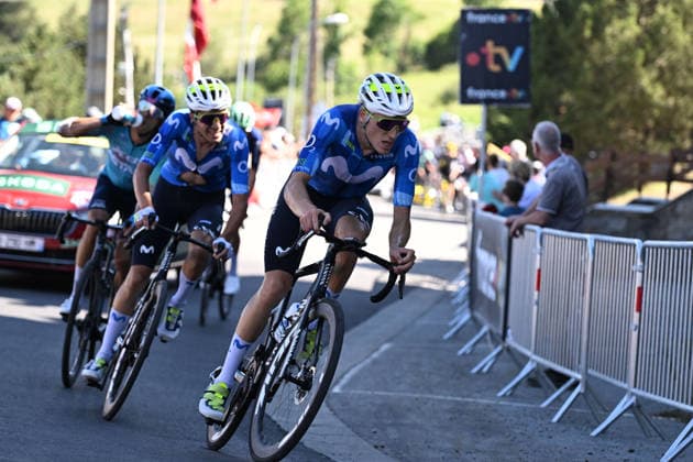 06-07-2026 Tour De France; Tappa 03 Granollers - Les Angles; 2026, Movistar; Castrillo, Pablo; Uijtdebroeks, Cian; Les Angles; 