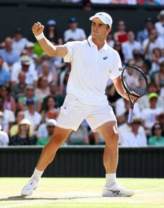 Arthur Fery during his round of 16 match Wimbledon Tennis Championships, Day 8, The All England Lawn Tennis and Croquet Club, London, UK - 06 Jul 2026London The All England Lawn Tennis and United Kingdom  Copyright: xKieranxMcManus Shutterstockx 16978024fa