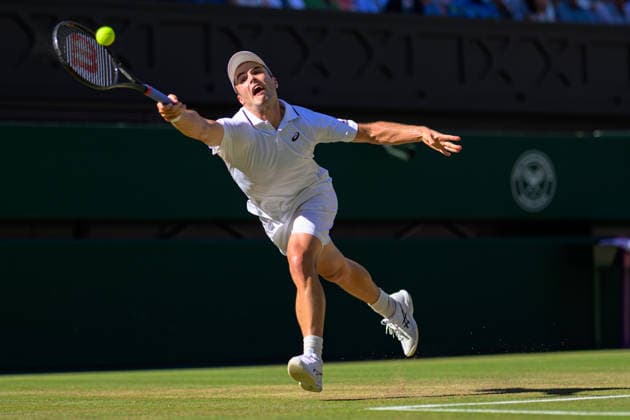 Day Eight: The Championships - Wimbledon 2026 LONDON, ENGLAND JULY 06 - Arthur Fery of Great Britain during Gentlemen Single Fourth Round against Grigor Dimitrov of Bulgaria at The Wimbledon Lawn Tennis Championship at Wimbledon on July 06, 2026 in London, England. (Photo by Keeran Marquis)  Copyright: xKeeranxMarquis Fotoarena SPPx Sportspressphoto_SPR186251