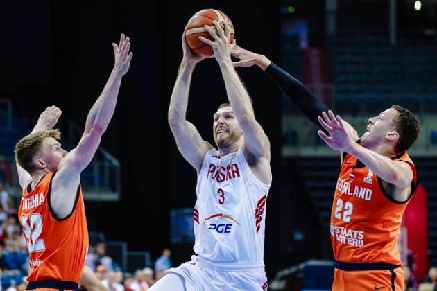 !!! POLAND ONLY !!! Krakow 06.07.2026 KOSZYKOWKA KOSZKADRA REPREZENTACJA POLSKI MECZ POLSKA - HOLANDIA ELIMINACJE MISTRZOSTW SWIATA 2027 - - - MEN BASKETBALL POLISH national team, Nationalteam WORLD CUP SERIES QUALIFIERS GAME POLAND - THE NETHERLANDS NZ Kjeld Zuidema , Michal Sokolowski , Lucas Kruithof , FOT. WOJCIECH FIGURSKI 058SPORT.PL NEWSPIX.PL --- newspix.pl EL ELIMINACJE DO MS MISTRZOSTW SWIATA FIBA W KOSZYKOWCE MEZCZYZN KOSZYKOWKA KATAR 2027  FOT. WOJCIECH FIGURSKI 058SPORT.PL