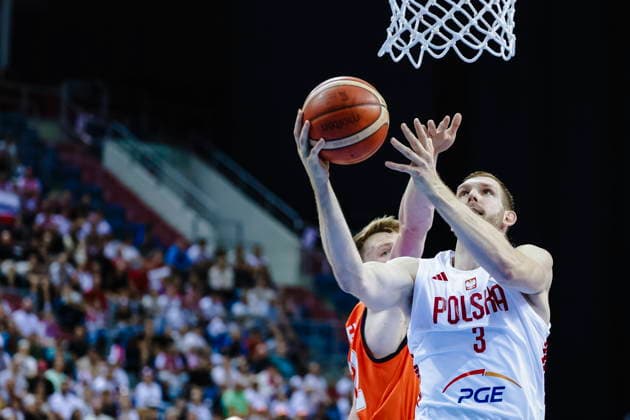 !!! POLAND ONLY !!! Krakow 06.07.2026 KOSZYKOWKA KOSZKADRA REPREZENTACJA POLSKI MECZ POLSKA - HOLANDIA ELIMINACJE MISTRZOSTW SWIATA 2027 - - - MEN BASKETBALL POLISH national team, Nationalteam WORLD CUP SERIES QUALIFIERS GAME POLAND - THE NETHERLANDS NZ Michal Sokolowski , FOT. WOJCIECH FIGURSKI 058SPORT.PL NEWSPIX.PL --- newspix.pl EL ELIMINACJE DO MS MISTRZOSTW SWIATA FIBA W KOSZYKOWCE MEZCZYZN KOSZYKOWKA KATAR 2027  FOT. WOJCIECH FIGURSKI 058SPORT.PL