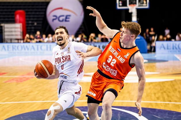 Krakow 06.07.2026 KOSZYKOWKA KOSZKADRA REPREZENTACJA POLSKI MECZ POLSKA - HOLANDIA ELIMINACJE MISTRZOSTW SWIATA 2027 - - - MEN BASKETBALL POLISH national team, Nationalteam WORLD CUP SERIES QUALIFIERS GAME POLAND - THE NETHERLANDS NZ Andrzej Pluta , FOT. TOMASZ SOKOLOWSKI 058sport.pl NEWSPIX.PL --- newspix.pl EL ELIMINACJE DO MS MISTRZOSTW SWIATA FIBA W KOSZYKOWCE MEZCZYZN KOSZYKOWKA KATAR 2027 