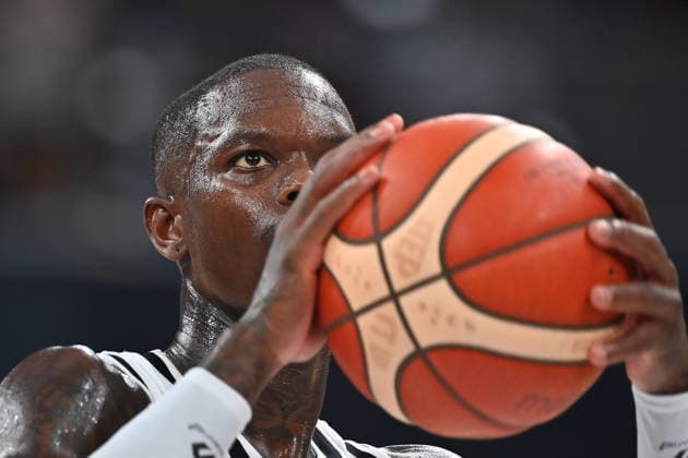 Dennis SCHROEDER (GER), fokussiert den Ball,Aktion,Einzelbild,angeschnittenes Einzelmotiv,Portraet,Portrait,Porträt, Close up. Basketball Laenderspiel WM Qualifikation Deutschland (GER) - Zypern (CYP) am 06.07.2026 Brose Arena Bamberg. *** Dennis SCHROEDER GER, focusing on the ball, action, single frame, cropped single subject, portrait, close-up, basketball international match, World Cup qualifier, Germany (GER) vs. Cyprus (CYP) on July 6, 2026, at Brose Arena Bamberg
