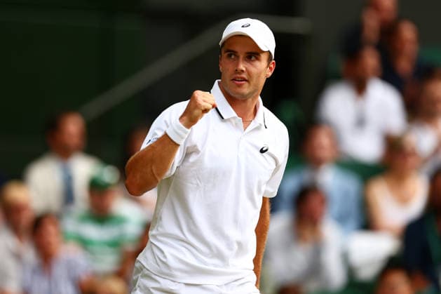 Arthur Fery celebrates during his fourth round match Wimbledon Tennis Championships, Day 8, The All England Lawn Tennis and Croquet Club, London, UK - 06 Jul 2026London The All England Lawn Tennis and United Kingdom  Copyright: xJamesxMarsh Shutterstockx 16978026gz