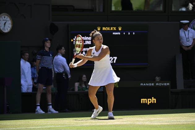 Tennis - Wimbledon 2026 - ITF - The Championships - 06 07 2026 - tennis wimbledon - Alexandra Eala (PHL) against Jasmine Paolini (ITA)  Copyright: xx