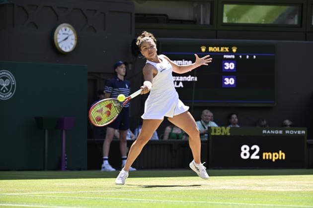 Tennis - Wimbledon 2026 - ITF - The Championships - 06 07 2026 - tennis wimbledon - Alexandra Eala (PHL) against Jasmine Paolini (ITA)  Copyright: xx