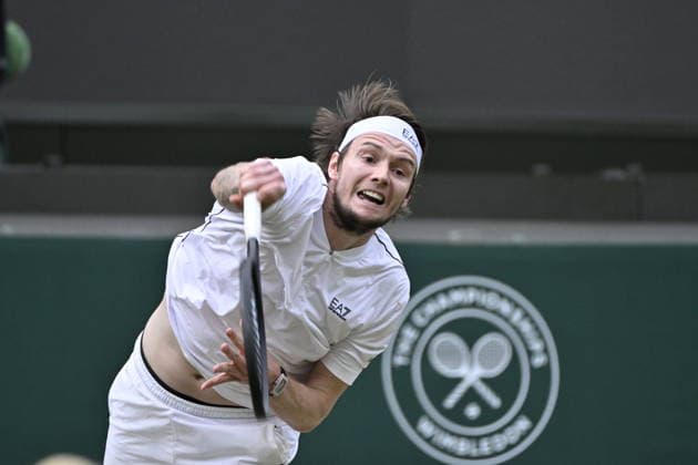Tennis - Wimbledon 2026 - ITF - The Championships - 06 07 2026 - Tennis - Wimbledon 2026 - ITF - The Championships - 06 07 2026 - Alexander Bublik - Kazakthan London  Copyright: xChryslenexCaillaud psnewzx
