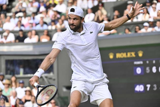 Tennis - Wimbledon 2026 - ITF - The Championships - 06 07 2026 - Tennis - Wimbledon 2026 - ITF - The Championships - 06 07 2026 - Grigor Dimitrov - Bulgarie London  Copyright: xChryslenexCaillaud psnewzx