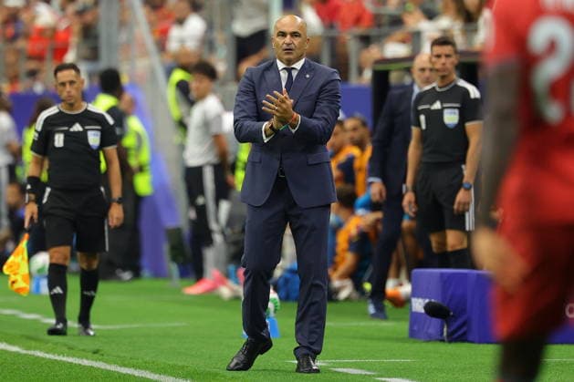 FIFA World Cup, WM, Weltmeisterschaft, Fussball 2026 - Round of 16 - Portugal vs Spain Portugal s head coach Roberto Martinez reacts during the FIFA World Cup 2026 Round of 16 match Portugal against Spain, in Dallas, USA, 06 July 2026. DALLAS United States  Copyright: xCHRISTOPHERxNEUNDORFx