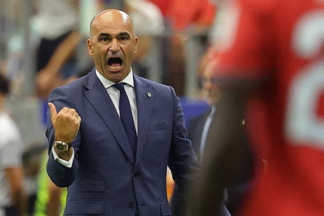 FIFA World Cup, WM, Weltmeisterschaft, Fussball 2026 - Round of 16 - Portugal vs Spain Portugal s head coach Roberto Martinez reacts during the FIFA World Cup 2026 Round of 16 match Portugal against Spain, in Dallas, USA, 06 July 2026. DALLAS United States  Copyright: xCHRISTOPHERxNEUNDORFx