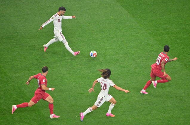 FIFA World Cup, WM, Weltmeisterschaft, Fussball 2026 - Round of 16 - Portugal vs Spain Alex Baena of Spain in action during the FIFA World Cup 2026 Round of 16 match Portugal against Spain, in Dallas, USA, 06 July 2026. DALLAS United States  Copyright: xSAMxWASSONx