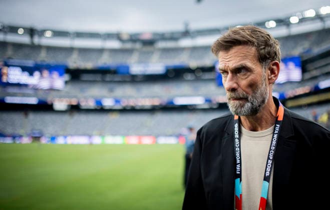 New York New Jersey, USA 05th Jul 2026. Jürgen Klopp Brasil - Norway World Cup Brasilien - Norwegen 05.07.2026 *** New York, New Jersey, USA, July 5, 2026; Jürgen Klopp, Brazil, Norway, World Cup, Brazil, Norway, July 5, 2026