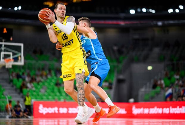 260706 Viktor Gaddefors of Sweden during the FIBA World Cup Qualifier game between Slovenia and Sweden on July 6, 2026 in Ljubljana. Photo: Martin Metelko BILDBYRAN kod 0032 basket basketball vm-kval kval fiba world cup qualifiers slovenien sverige slovenia sweden bbeng *** July 6, 2026: Viktor Gaddefors of Sweden during the FIBA World Cup Qualifier game between Slovenia and Sweden on July 6, 2026 in Ljubljana. Photo by Martin Metelko. BILDBYRAN code 0032 basketball FIBA World Cup qualifiers Slovenia Sweden bbeng  Copyright: MARTINxMETELKO BB260706ZH041