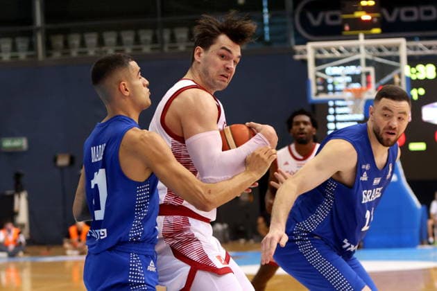Croatia, Osijek, 060726. City Garden Hall. Match of the 6th round of the first round of qualification for the 2027 Basketball World Cup Croatia - Israel. In the photo: Mario Hezonja. Photo: Marin Franov CROPIX Copyright: xxMarinxFranovx hrvatska_izrael33-060726