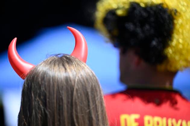 USA vs Belgium - FIFA World Cup, WM, Weltmeisterschaft, Fussball 2026 SEATTLE, UNITED STATES OF AMERICA - JULY 06 : Supporters and fans of Belgium pictured during the FIFA World Cup 2026 round of 16 match between the United States of America and Belgium at the Lumen Field stadium on July 6, 2026 in Seattle, United States of America, 06 07 2026 Seattle United States of America  Copyright: xNicoxVereeckenx