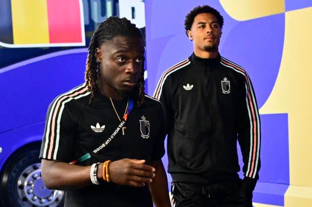 USA vs Belgium - FIFA World Cup, WM, Weltmeisterschaft, Fussball 2026 SEATTLE, UNITED STATES OF AMERICA - JULY 06 : Doku Jeremy forward of Belgium arriving at the stadium pictured during the FIFA World Cup 2026 round of 16 match between the United States of America and Belgium at the Lumen Field stadium on July 6, 2026 in Seattle, United States of America, 06 07 2026 Seattle United States of America  Copyright: xJanxDexMeuleneirx