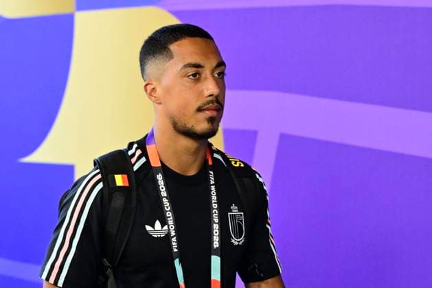 USA vs Belgium - FIFA World Cup, WM, Weltmeisterschaft, Fussball 2026 SEATTLE, UNITED STATES OF AMERICA - JULY 06 : Tielemans Youri midfielder of Belgium arriving at the stadium pictured during the FIFA World Cup 2026 round of 16 match between the United States of America and Belgium at the Lumen Field stadium on July 6, 2026 in Seattle, United States of America, 06 07 2026 Seattle United States of America  Copyright: xJanxDexMeuleneirx