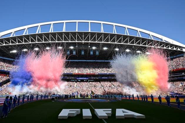 USA vs Belgium - FIFA World Cup, WM, Weltmeisterschaft, Fussball 2026 SEATTLE, UNITED STATES OF AMERICA - JULY 06 : Illustration picture pictured during the FIFA World Cup 2026 round of 16 match between the United States of America and Belgium at the Lumen Field stadium on July 6, 2026 in Seattle, United States of America, 06 07 2026 Seattle United States of America  Copyright: xNicoxVereeckenx