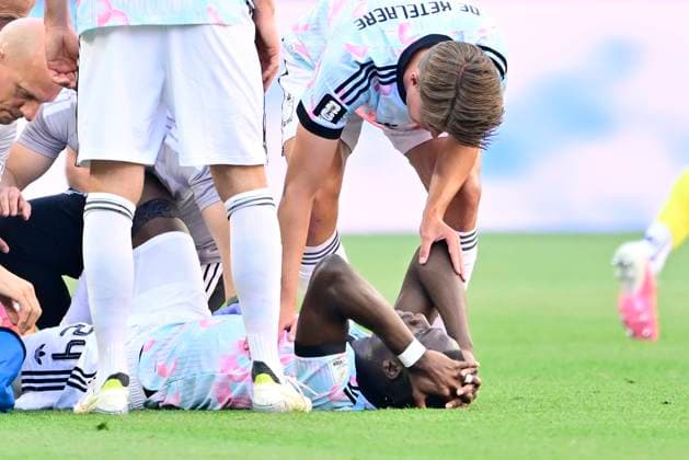 USA vs Belgium - FIFA World Cup, WM, Weltmeisterschaft, Fussball 2026 SEATTLE, UNITED STATES OF AMERICA - JULY 06 : Onana Amadou midfielder of Belgium injured pictured during the FIFA World Cup 2026 round of 16 match between the United States of America and Belgium at the Lumen Field stadium on July 6, 2026 in Seattle, United States of America, 06 07 2026 Seattle United States of America  Copyright: xJanxDexMeuleneirx