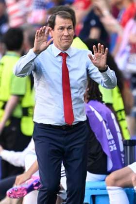 USA vs Belgium - FIFA World Cup, WM, Weltmeisterschaft, Fussball 2026 SEATTLE, UNITED STATES OF AMERICA - JULY 06 : Garcia Rudi head coach of Belgium pictured during the FIFA World Cup 2026 round of 16 match between the United States of America and Belgium at the Lumen Field stadium on July 6, 2026 in Seattle, United States of America, 06 07 2026 Seattle United States of America  Copyright: xNicoxVereeckenx