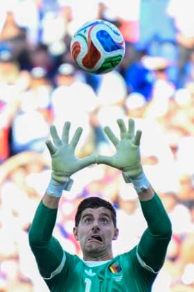 USA vs Belgium - FIFA World Cup, WM, Weltmeisterschaft, Fussball 2026 SEATTLE, UNITED STATES OF AMERICA - JULY 06 : Courtois Thibaut goalkeeper of Belgium in action pictured during the FIFA World Cup 2026 round of 16 match between the United States of America and Belgium at the Lumen Field stadium on July 6, 2026 in Seattle, United States of America, 06 07 2026 Seattle United States of America  Copyright: xJanxDexMeuleneirx