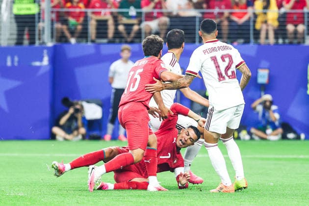 July 6, 2026, Arlington, Tx, United States: Cristiano Ronaldo player of Portugal during the Round of 16 match between Portugal and Spain at the FIFA World Cup, WM, Weltmeisterschaft, Fussball at Dallas Stadium, in Texas, United States, on Monday, July 06, 2026. FIFA World Cup 2026 - Round Of 16 - Portugal V Spain  - ZUMAv122 20260706_aap_v122_087 Copyright: xWilliamxVolcovx
