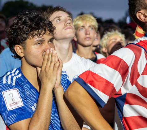 July 6, 2026, Philadelphia, Pennsylvania, United States: Fans of Team USA in action watching the match at FIFA Fan Festival the famous Lemon Hill in PhiladelphiaÃ¢â‚¬â ¢s Fairmount Park FIFA Fan Festival 2026 : Philadelphia  - ZUMArf1_ 20260706_zaf_rf1_022 Copyright: xRickyxFitchettx