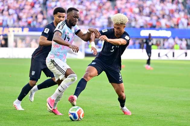 USA vs Belgium - FIFA World Cup, WM, Weltmeisterschaft, Fussball 2026 SEATTLE, UNITED STATES OF AMERICA - JULY 06 : Lukebakio Dodi forward of Belgium in action pictured during the FIFA World Cup 2026 round of 16 match between the United States of America and Belgium at the Lumen Field stadium on July 6, 2026 in Seattle, United States of America, 06 07 2026 Seattle United States of America  Copyright: xJanxDexMeuleneirx